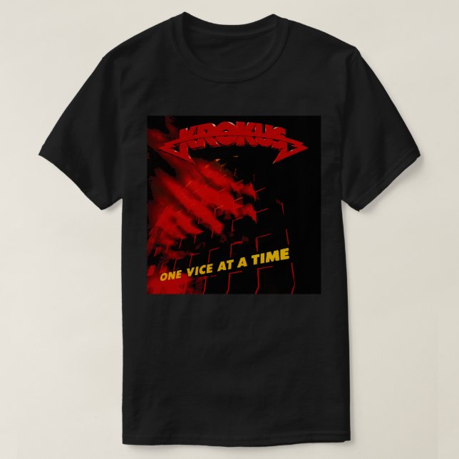 Anniversary Gift Krokus Gifts For Music Fan T-Shirt (Design Front)