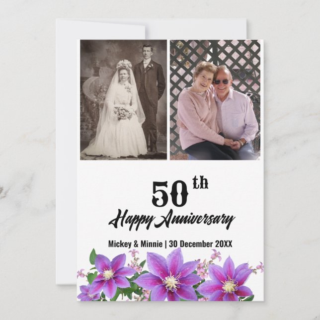 Anniversary Greeting Card (Front)