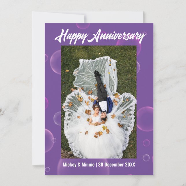 Anniversary Greeting Card (Front)