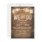 Anniversary invitation Rustic Vow Renewal Party