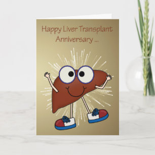 Anniversary Of Liver Transplant greeting cards