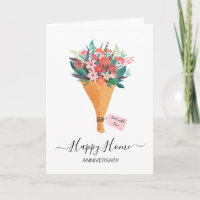 Anniversary on your new home real estate agent