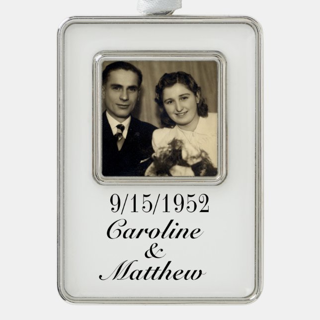 Anniversary Ornament Gift (Front)