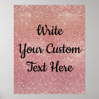 Anniversary Party Photo Prop Pink Gold Birthday