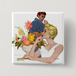 Anniversary Quarrel 15 Cm Square Badge