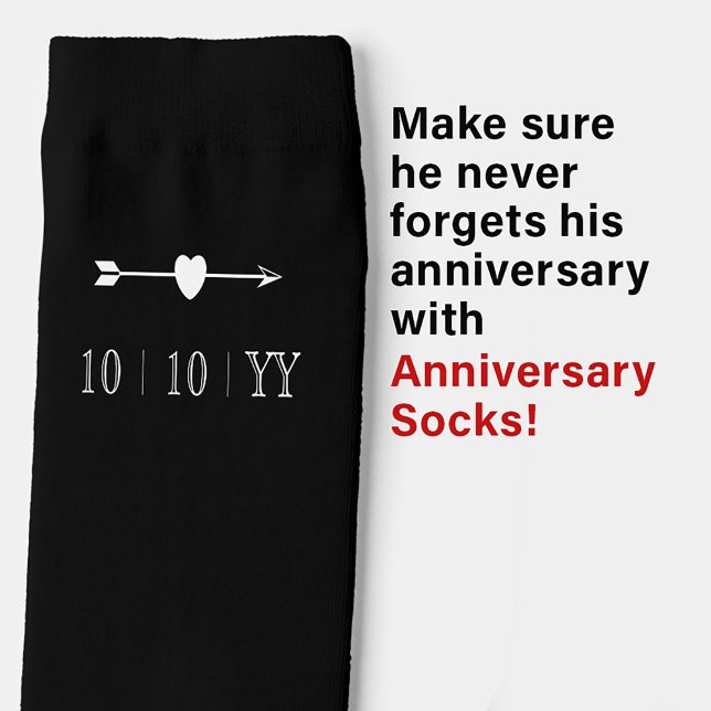 Anniversary Socks |  (Remember your anniversary!)