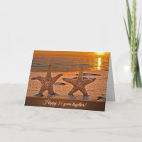 Anniversary Starfish on Sunset Beach