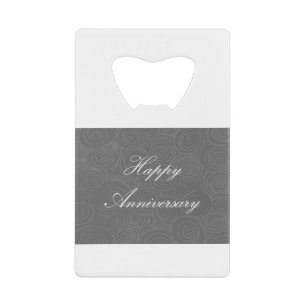 Anniversary Swirls Dark Silver