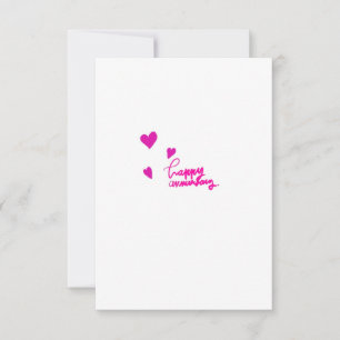 Anniversary! Thank You Card