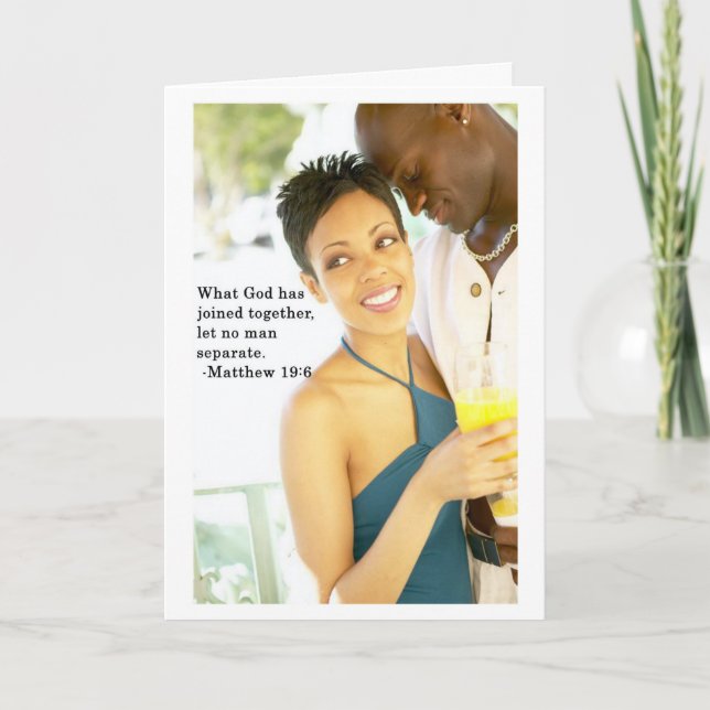 Anniversary Verse of Love Card (Front)