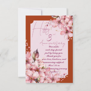 Anniversary wish  card