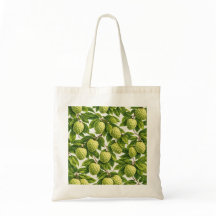 Annona Fruit Pattern Tote Bag