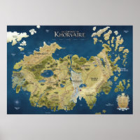 Annotated Map of Khorvaire (Eberron)