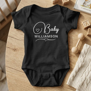 Announce Pregnancy Gift - Personalised Baby Name Bodysuit