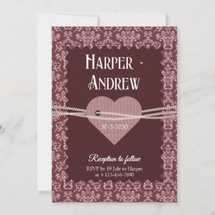 Announce Your Love Story with Silk Vows Card