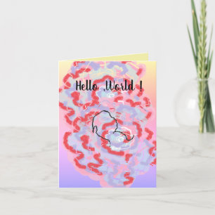 Announcement Card : Love Of Birth