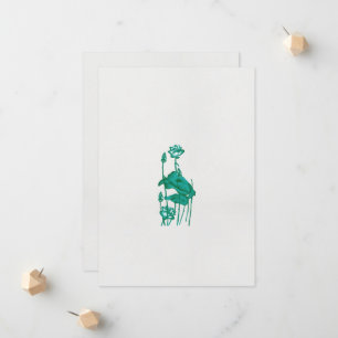 Announcement Cards Flat Custom Elegant