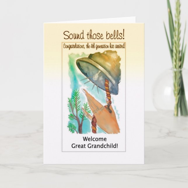 Announcement Great Grandchild (Front)