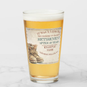 Announcement of retirement with old boots V1.0 Glass