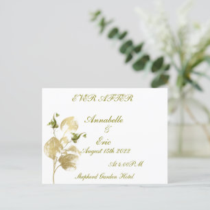 Announcement postcard