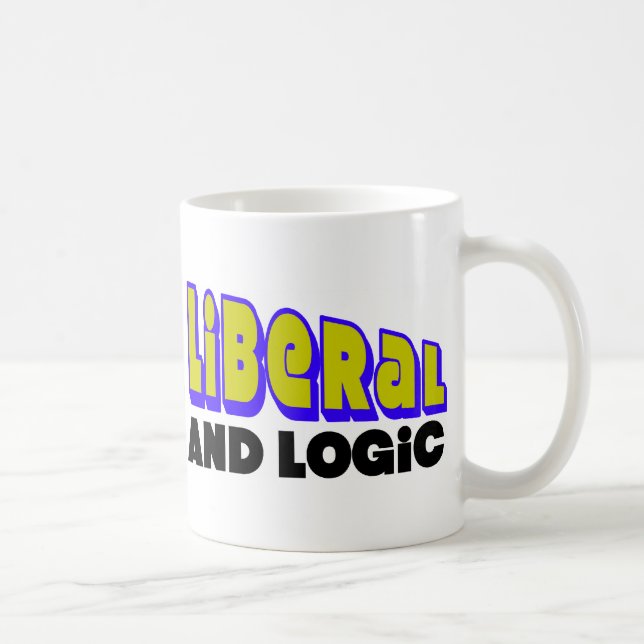 Annoy A Liberal: Use Facts & Logic! Coffee Mug (Right)