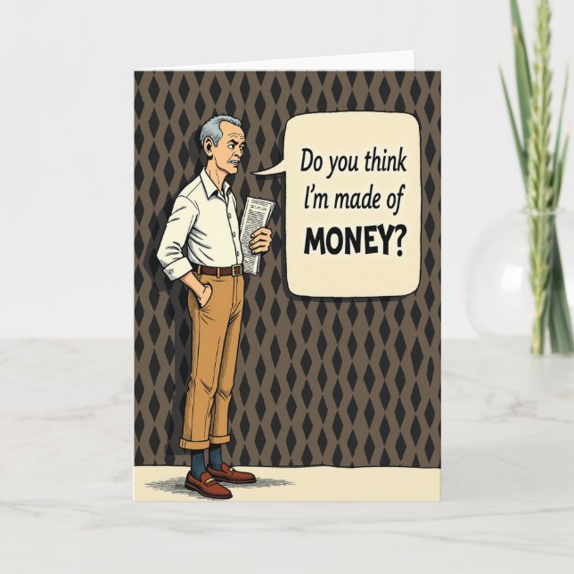 Annoyed Dad Graphic Novel Card (Front)