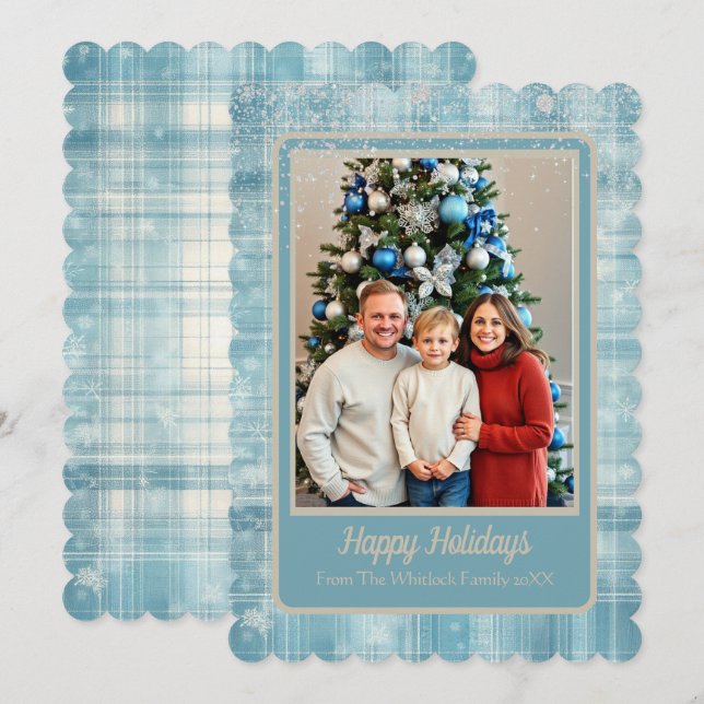 Annual Christmas card (Front/Back)