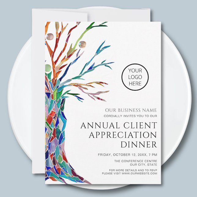 Annual Client Appreciation Dinner  Invitation (Creator Uploaded)