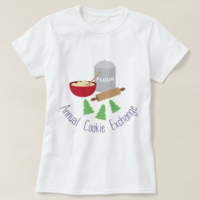 Annual Cookie Exchange T-Shirt (Design Front)