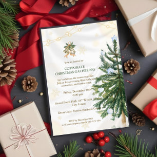 Annual Corporate Christmas Party Invitation