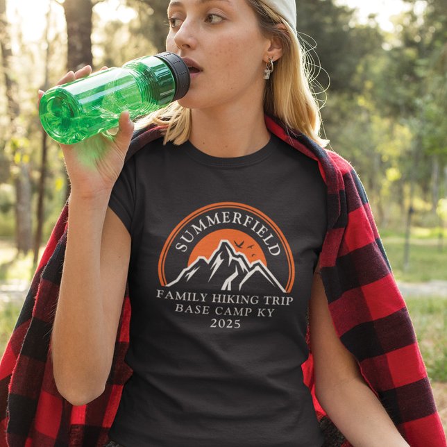 Annual Family Hiking Trip Matching Mum T-Shirt (Creator Uploaded)