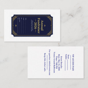 Annual Fundraiser Gala Ticket 2026   Navy Gold VIP
