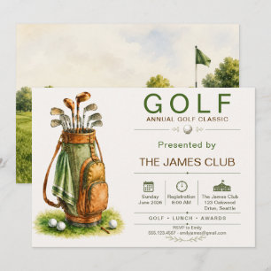 Annual Golf Classic Tournament Invitation