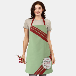 Annual Holiday Contest Winner Prize Apron