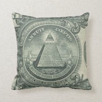 Annuit Cœptis Dollar Dollar Bill Yall Cushion