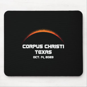 Annular Solar Eclipse S Corpus Christi Fall  Mouse Pad