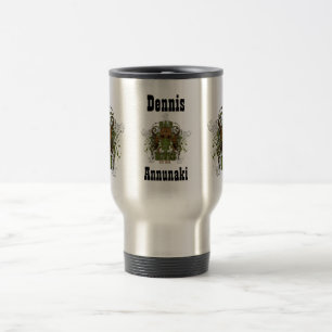 Annunaki Skull "Bad Bones" Travel Mug