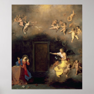 Annunciation, 1635 poster