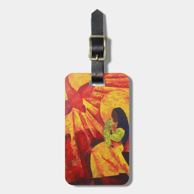 Annunciation 2011 luggage tag (Front Vertical)