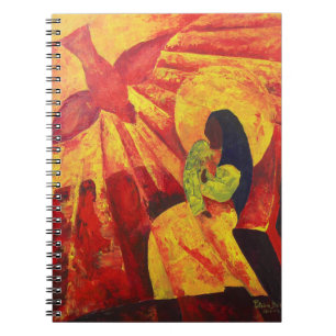 Annunciation 2011 spiral notebook