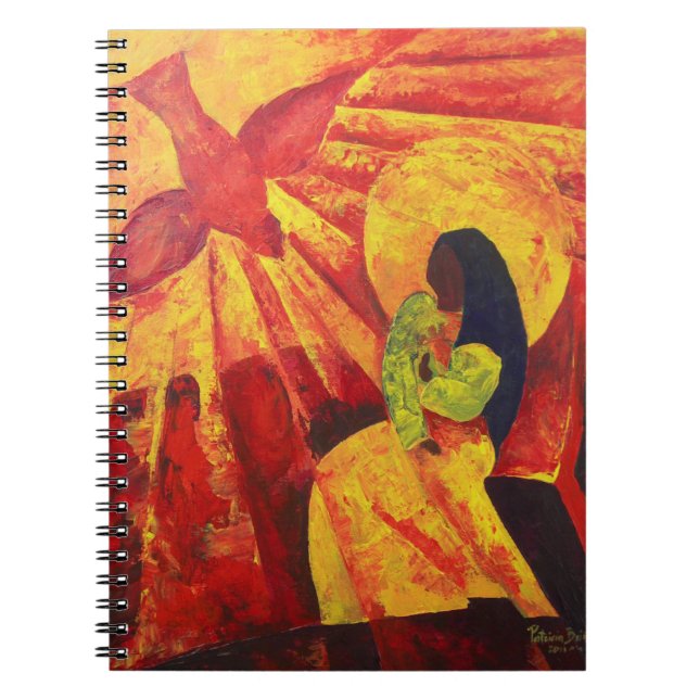 Annunciation 2011 spiral notebook (Front)