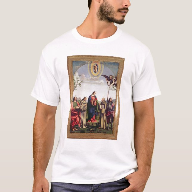 Annunciation and Saints, 1500 T-Shirt (Front)