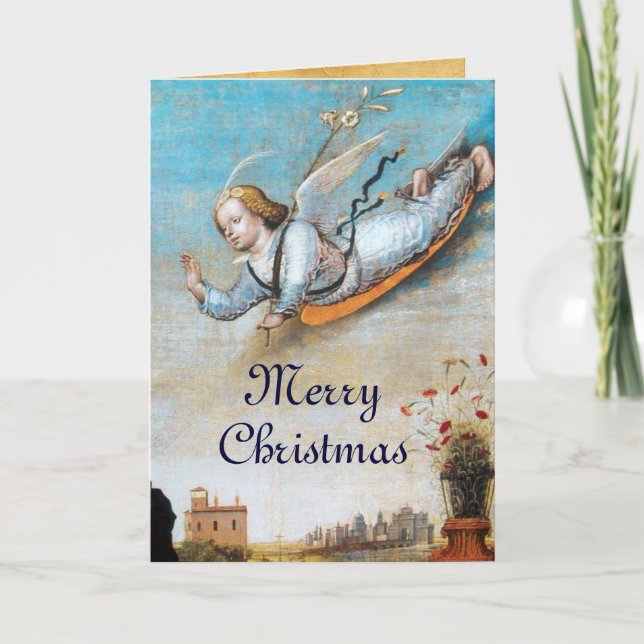 ANNUNCIATION ANGEL HOLIDAY CARD (Front)