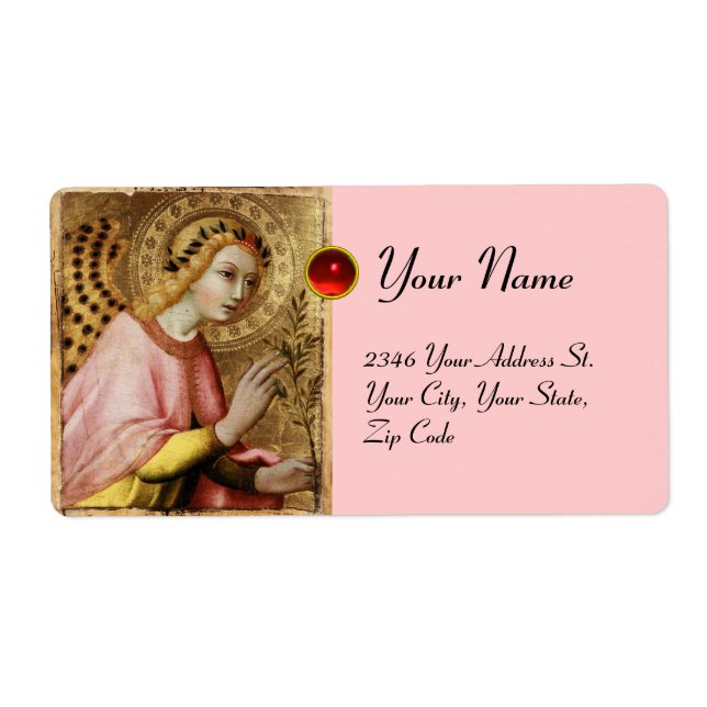 ANNUNCIATION ANGEL, Red Ruby (Front)