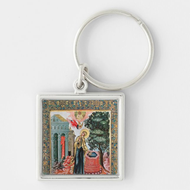 Annunciation at the Fountain Key Ring (Front)