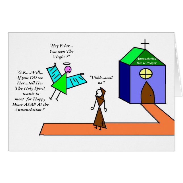 Annunciation Bar and Prayer (Front Horizontal)