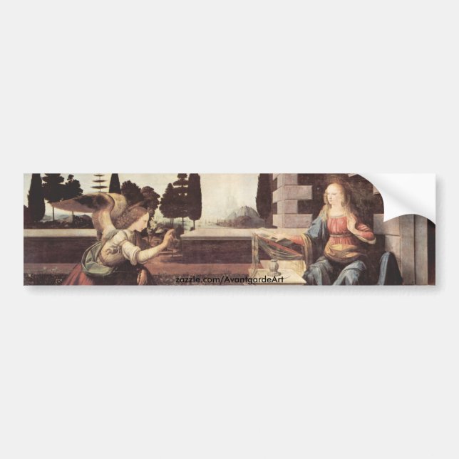 Annunciation Bumper Sticker (Front)