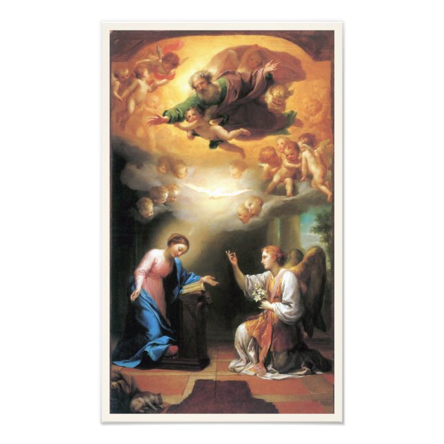 Annunciation by Anton Raphael Mengs Photo Print (Front)