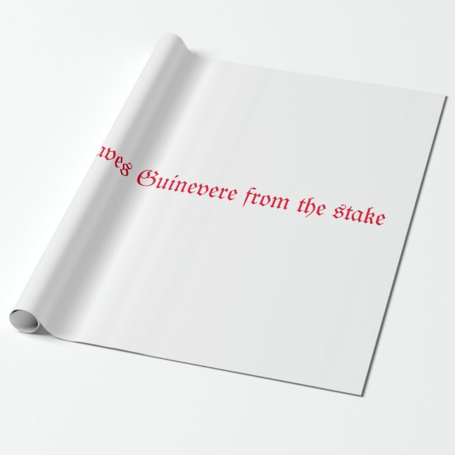 ANNUNCIATION by Fra Beato Angelico Christmas Pink  Wrapping Paper (Unrolled)