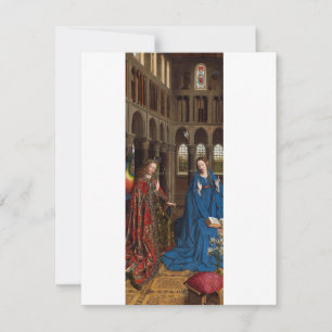 Annunciation by Jan van Eyck